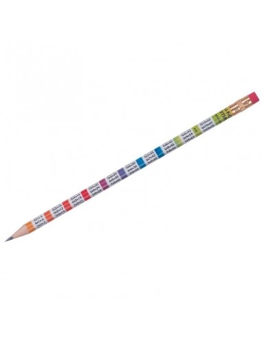 Ołówek graf.z gumką 1231 z tab mnożenia