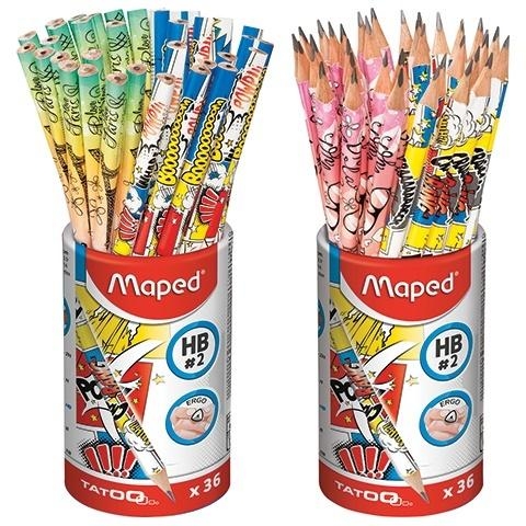 Ołówek HB TATOO w kubku (36) display 850454