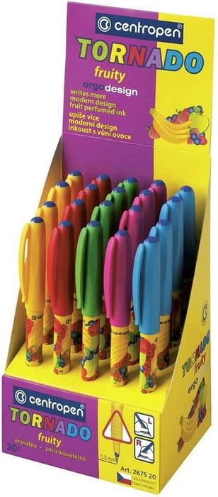 Pióro kulkowe pachnące TORNADO 0,5 Fruity/blue /perfumed 2675 mix