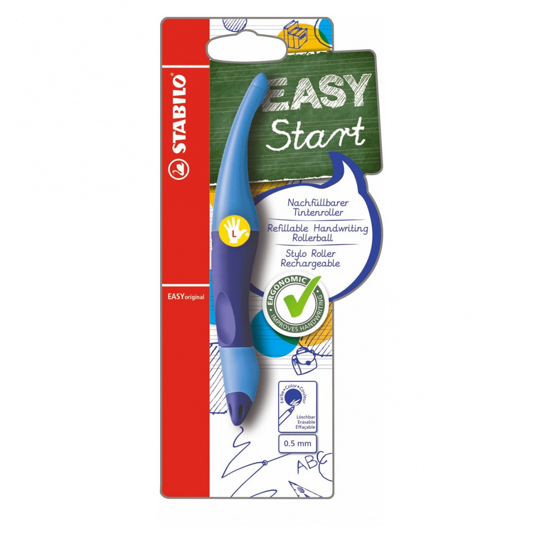 Pióro EASY ORIGINAL START niebieskie lewor. B-46834-3 STABILO