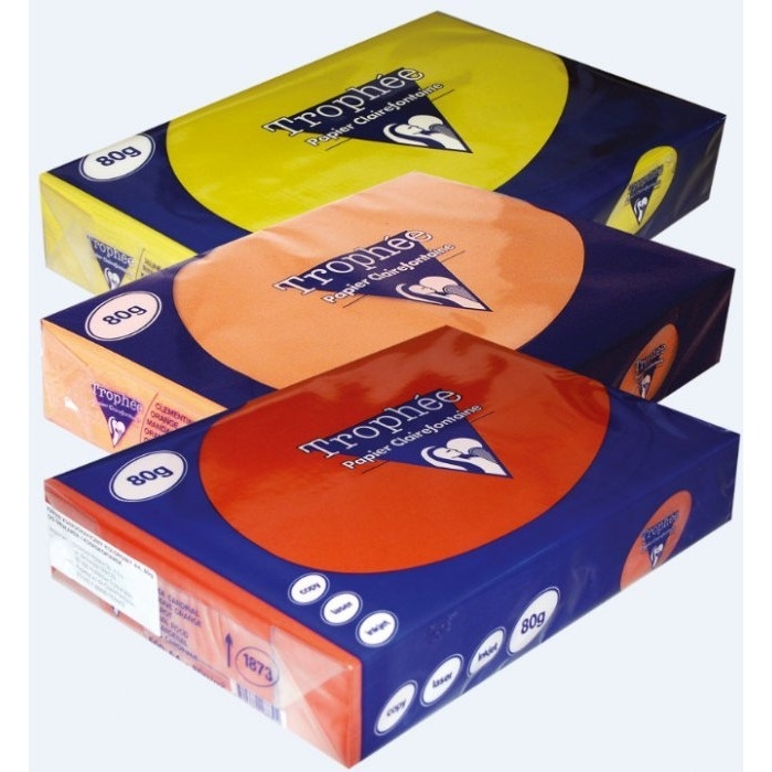 Papier xero A4 80g TROPHEE brąz wielbłądzi XCA41879 CLAIREFONTAINE