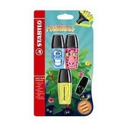 Zakreślacz BOSS MINI FUNNIMALS 3 szt. (56,31,24) B-48021-10