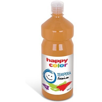Farba TEMPERA Premium 1000ml rudy HAPPY COLOR 3310 1000-27