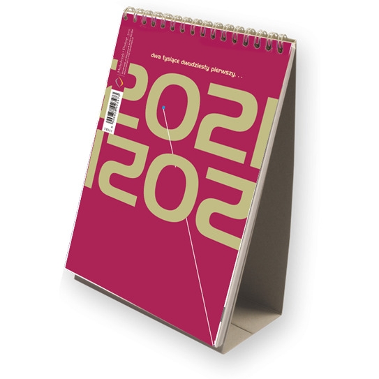 Kalendarz ze spiralką - pionowy 2022 T-101-3-01 Michalczyk i Prokop
