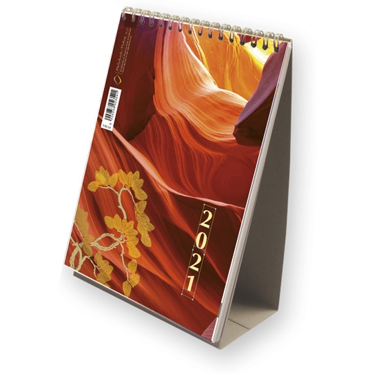 Kalendarz ze spiralką - pionowy 2022 T-101-3-08 Michalczyk i Prokop