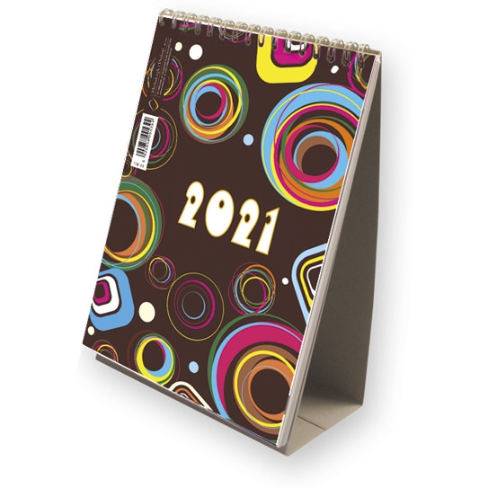 Kalendarz ze spiralką - pionowy 2022 T-101-3-09 Michalczyk i Prokop