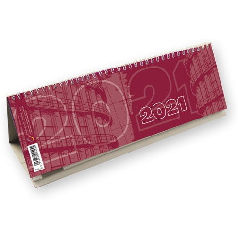 Kalendarz ze spiralką - poziomy 2022 T-100-2-11 Michalczyk i Prokop