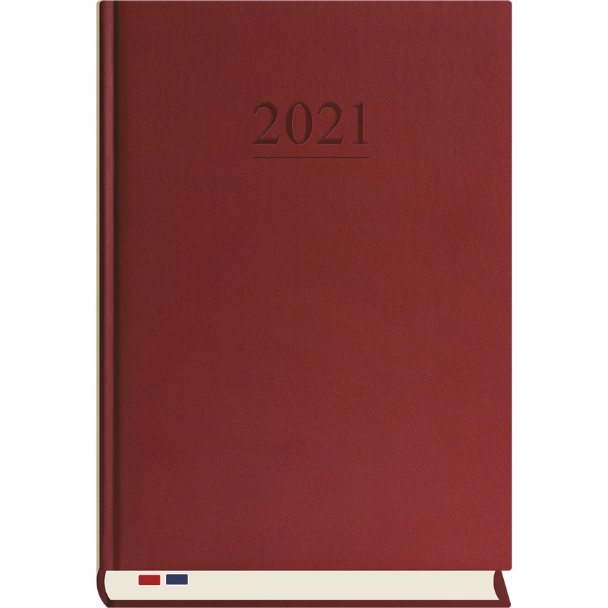 Terminarz Stacjonarny 2022 - bordowy T-229V-B Michalczyk i Prokop