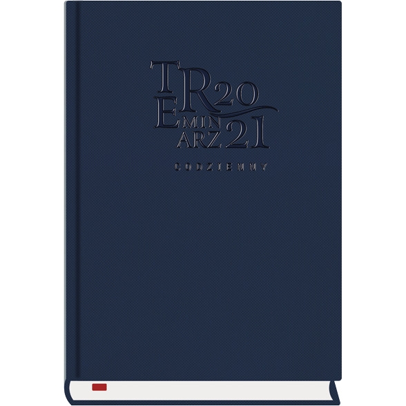 Terminarz Codzienny 2022 - granatowy T-255T-3G Michalczyk i Prokop