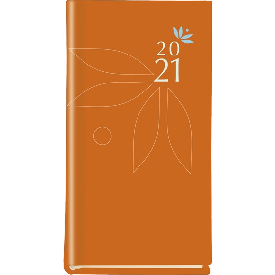 Terminarz Koliber 2022 - pomarańczowy T-320F-07 Michalczyk i Prokop