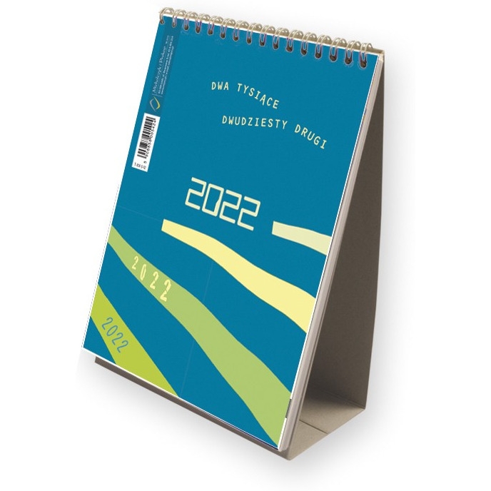 Kalendarz ze spiralką - pionowy 2022 T-101-3-12 Michalczyk i Prokop